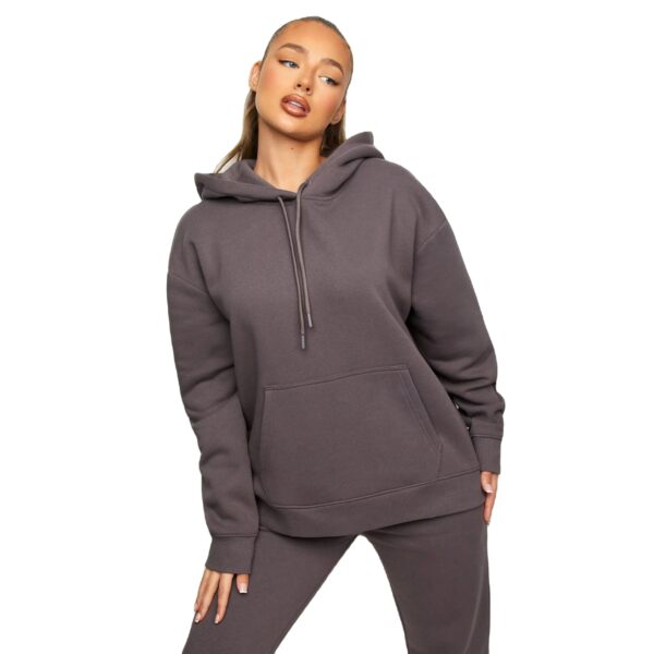 Winter Plus Size Streetwear Casual Pullover Hoodie Sweatshirt Women's Crop Top Hoodies Hoodies - Image 2