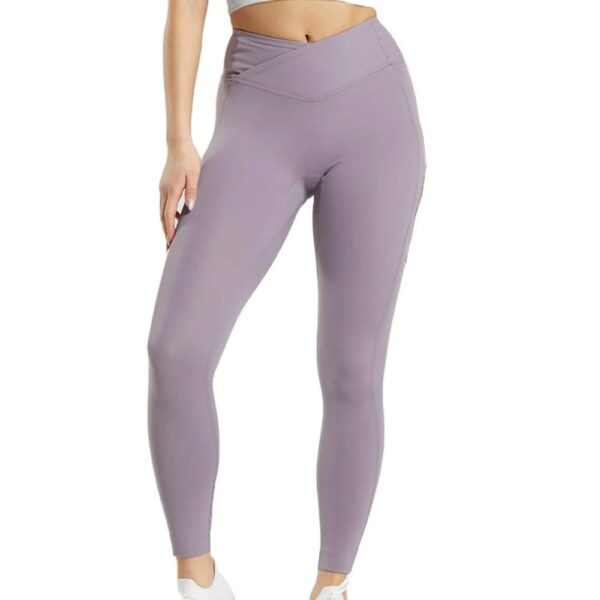 Top Quality 100% Cotton Gym Workout Women Leggings / Best Selling Fitness Wear Adult Size - Image 2