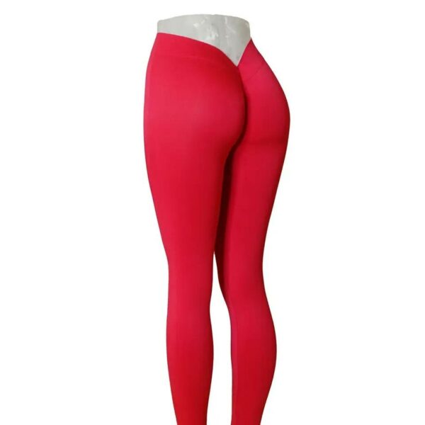 Women's Custom Logo High Waisted Yoga Pants, Workout Sport Leggings, Wholesale Dropshipping - Image 2