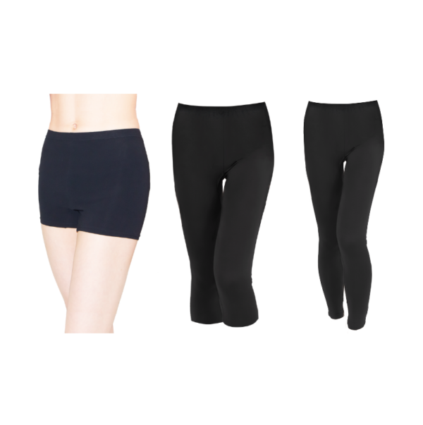 Women's Black Personalized Yoga Trousers, Wholesale Discounted Tights - Image 2