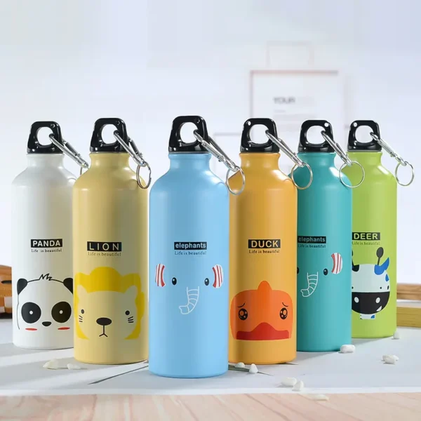 Customized Aluminum Sport Water Bottle with Logo, Leakproof Outdoor Camp Gym Water Container, Gift Water Bottle - Image 7