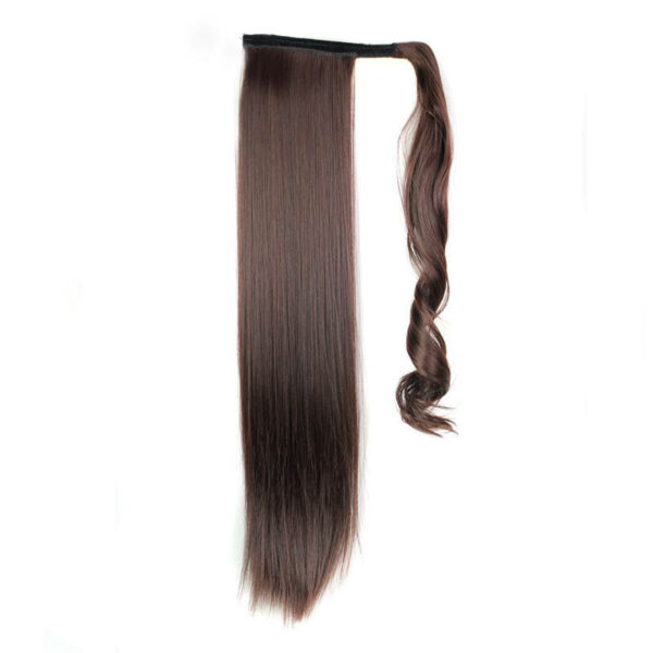 Artificial hair extensions artificial hair weaving artificial ponytail - Image 2