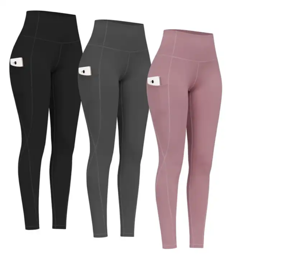 Seamed Leggings for Women at NOKI WEARS - Unisex Women's Leggings for Workout Wear - Image 2