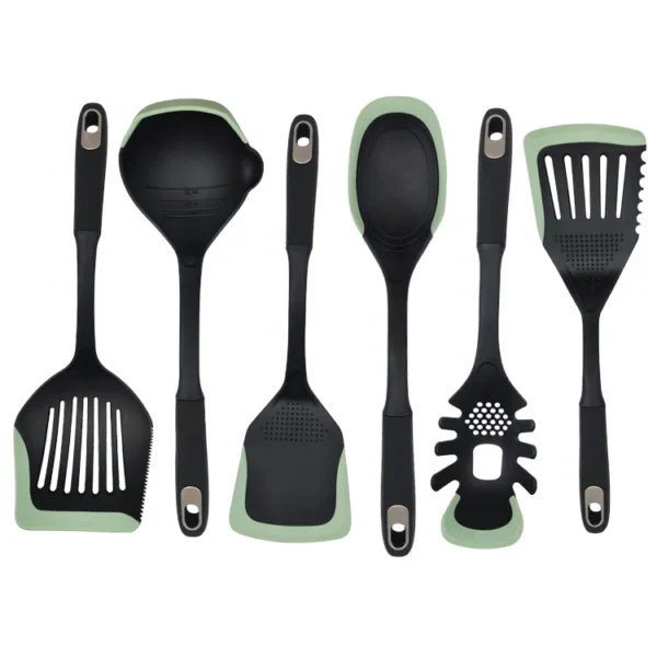 One set of six pieces kitchen cooking tools Kitchenware Baking Nylon Utensil Kitchen Accessory Supplier Nonstick Kitchen Kit