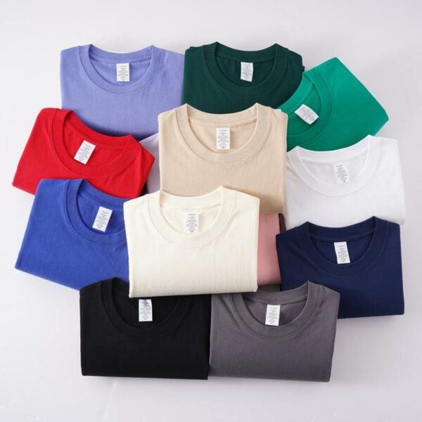 Blank Unisex T-Shirt Plain Men's T-shirts Print Logo Wholesale Custom Logo 100% Cotton T-Shirt for Men