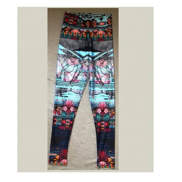 The Cheapest Breathable Cotton High-quality printed women's leggings in new designs with customizable logos, sizes, and colors are available. - Image 3