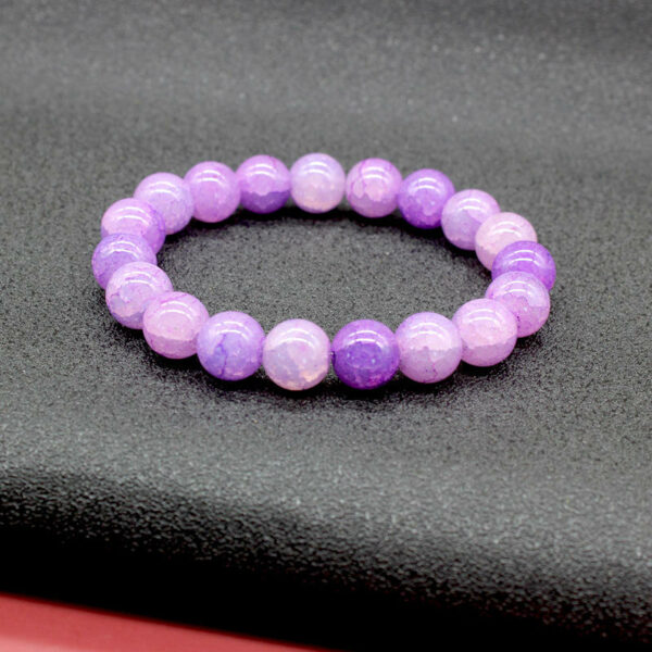 10mm wholesale vibrant, adorable student girl beaded bracelet for women's jewelry style bracelets with broken glass beads - Image 3