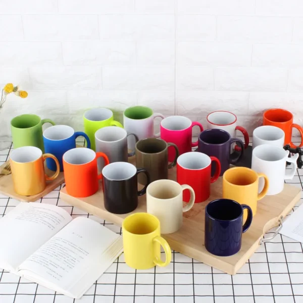 Cheap Ceramic Coffee Mugs for Sublimation Mugs with Factory Direct Supply