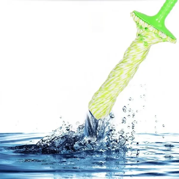 Amazing 360° Fun Sweeping Rotary Twist Water Telescopic Mop for Cleaning Both Wet And Dry Floors - Image 2