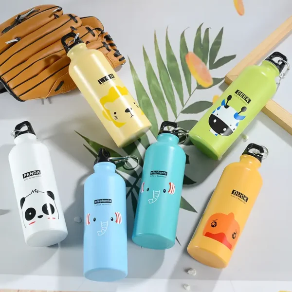 Customized Aluminum Sport Water Bottle with Logo, Leakproof Outdoor Camp Gym Water Container, Gift Water Bottle