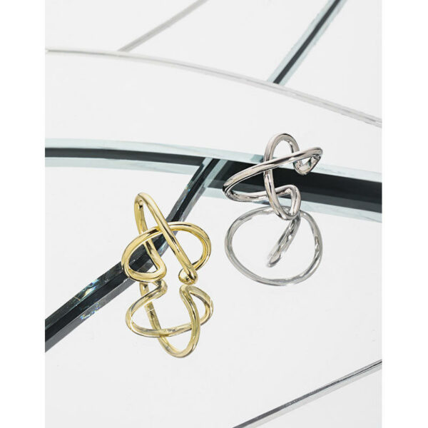 Ear Cuff 925 Sterling Silver Gold Plated Earrings without Piercing Clip Fine Jewellery Wholesale