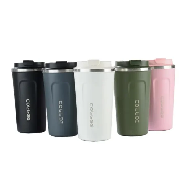 380ML 500ml water cup with smart temperature display made of insulated stainless steel clever coffee mug - Image 6