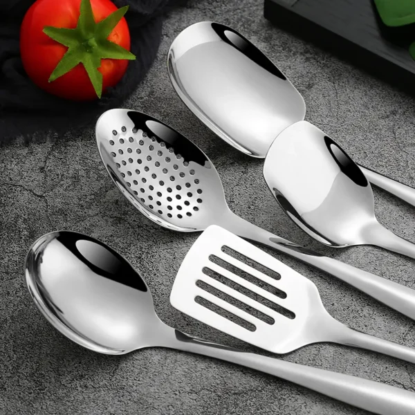 Cheap 14-piece Stainless Steel Kitchen Utensil Sets for Cooking - Image 4