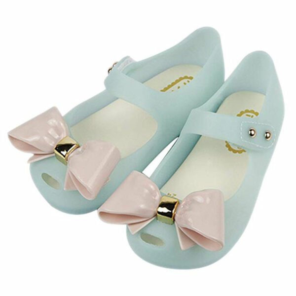 Candy Colored Bow Princess Shoes for Fashion Girls Candy Jelly Shoes - Image 4