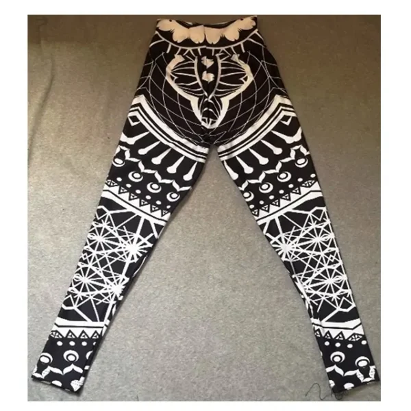 The Cheapest Breathable Cotton High-quality printed women's leggings in new designs with customizable logos, sizes, and colors are available. - Image 5