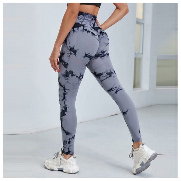 Women's Customized Gym Leggings Featuring Personalized Size, Color, and Pattern Superior Quality, Breathable Legging Trousers - Image 4