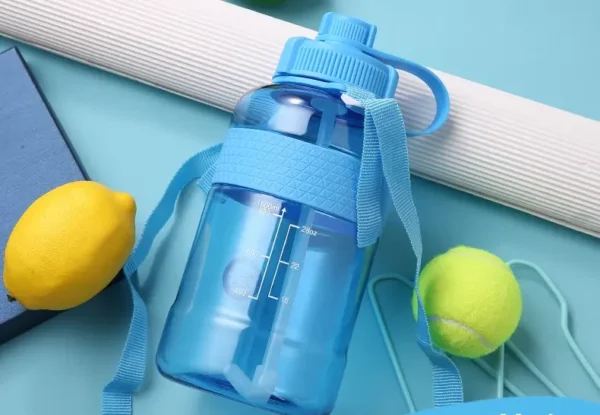 Promotion of a 1500ml large capacity sports drinking water bottle from a manufacturer supply - Image 2