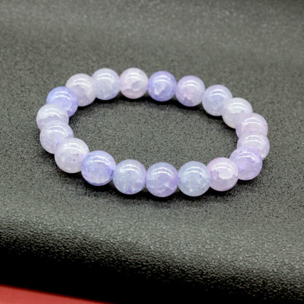 10mm wholesale vibrant, adorable student girl beaded bracelet for women's jewelry style bracelets with broken glass beads - Image 5