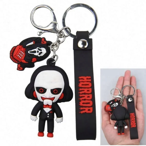 Monster keychain Christmas figure Car Key Chain Lanyard for Mayor Doll: The Nightmare Before - Image 4