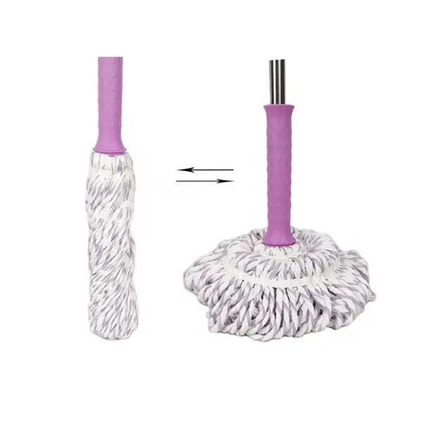 Amazing 360° Fun Sweeping Rotary Twist Water Telescopic Mop for Cleaning Both Wet And Dry Floors - Image 5