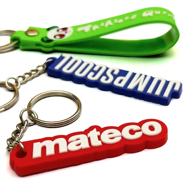 Personalized Premium 3D Silicone Rubber Keychain with Cartoon Anime Characters and 3D PVC Key Ring Kawaii Keychain - Image 4