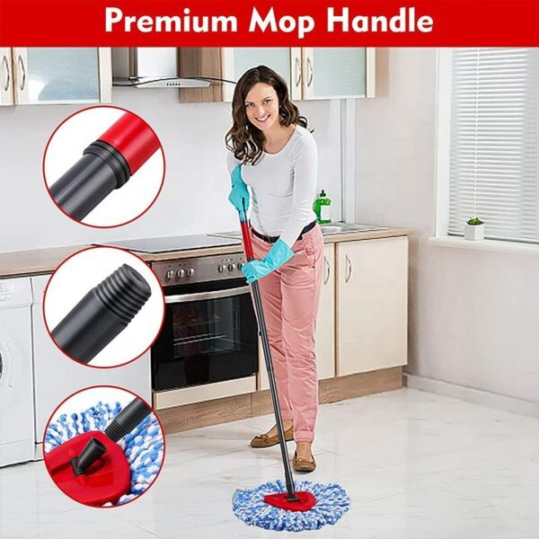 Replace Stick with EasyWring Mop Handle for Floor Cleaning Spin Mop - Image 6