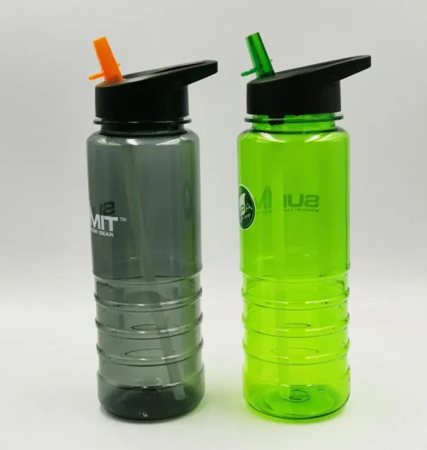 Custom logo straw bottle at a low cost for sports water bottle made of plastic - Image 3