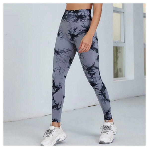 Women's Customized Gym Leggings Featuring Personalized Size, Color, and Pattern Superior Quality, Breathable Legging Trousers - Image 3