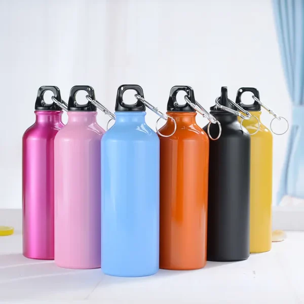 Customized Aluminum Sport Water Bottle with Logo, Leakproof Outdoor Camp Gym Water Container, Gift Water Bottle - Image 3