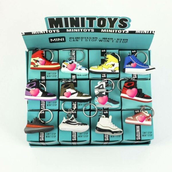 Most well-liked bag pendant stationery store birthday present for students 3D Keychain for a shoe blind box - Image 4