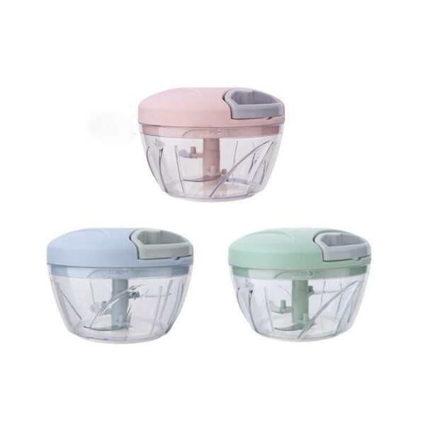 An inexpensive handheld food processor that can be used for pulling vegetables, garlic, and onions. It is a portable food cutter processor. - Image 6