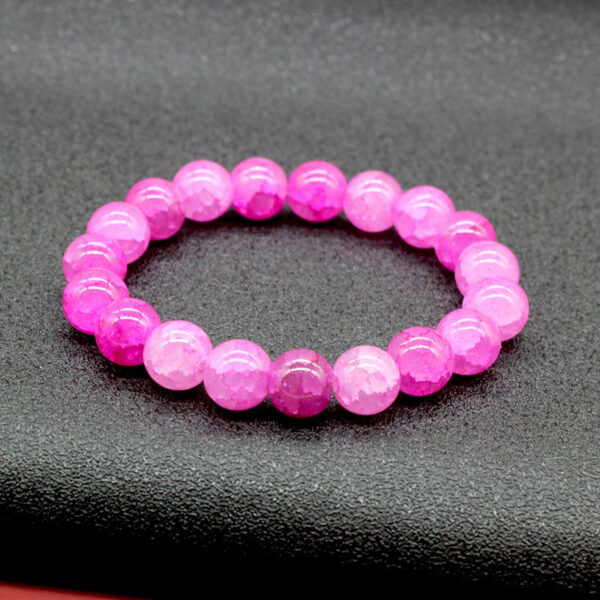 10mm wholesale vibrant, adorable student girl beaded bracelet for women's jewelry style bracelets with broken glass beads - Image 6