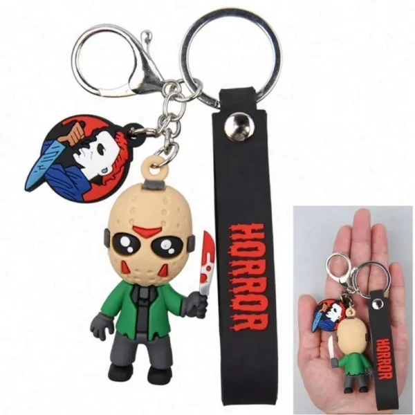 Monster keychain Christmas figure Car Key Chain Lanyard for Mayor Doll: The Nightmare Before - Image 3