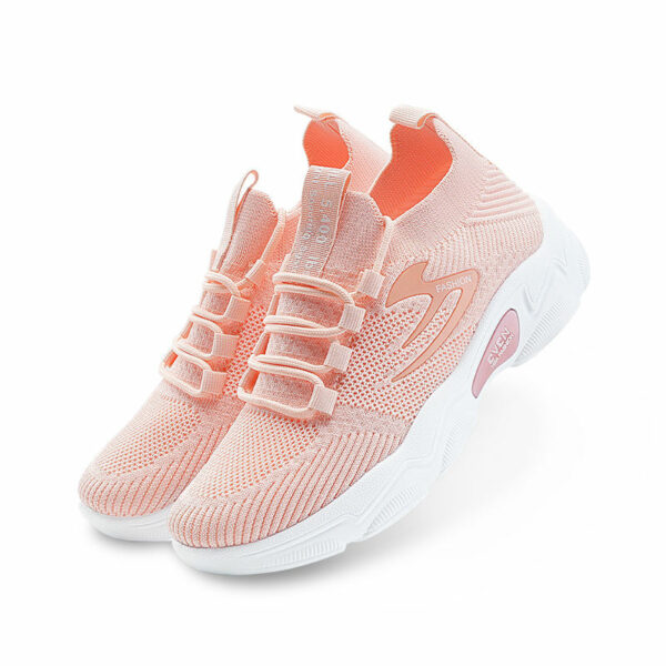 Superior Springtime Outdoor Sneakers with Mesh Breath for Ladies: Trendy Thick Bottom Walking Style Board Shoes