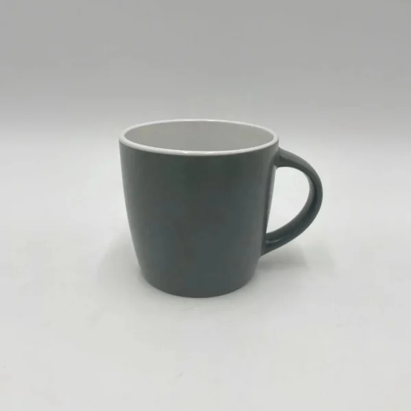 Top-selling Custom Logo Matte Color Mugs at Factory Wholesale Prices Grey Black Mug Customizable in Any Color Coffee Mugs Made of Ceramic - Image 5