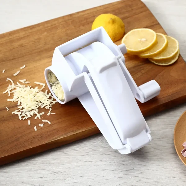 Hottest deal Multipurpose Handheld Manual Rotating Grator for Cheese, Chocolate, and Fruits and Vegetables: A Kitchen Tool - Image 5