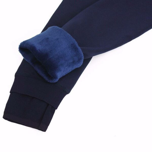 Winter Custom Thick Warm Soft Leggings Tights for Women in Solid Colors that Are Seamless - Image 7