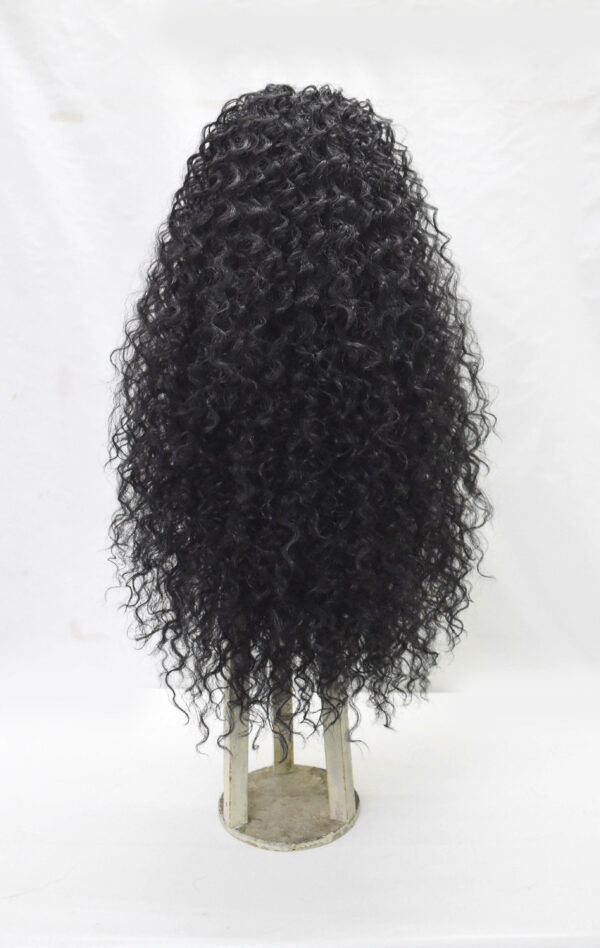 Newest Ponytail Wholesale Wigs for Black Women Synthetic Hair Ponytails with Drawstring Coily Curly Hair, Bohemian Kinky Style - Image 2