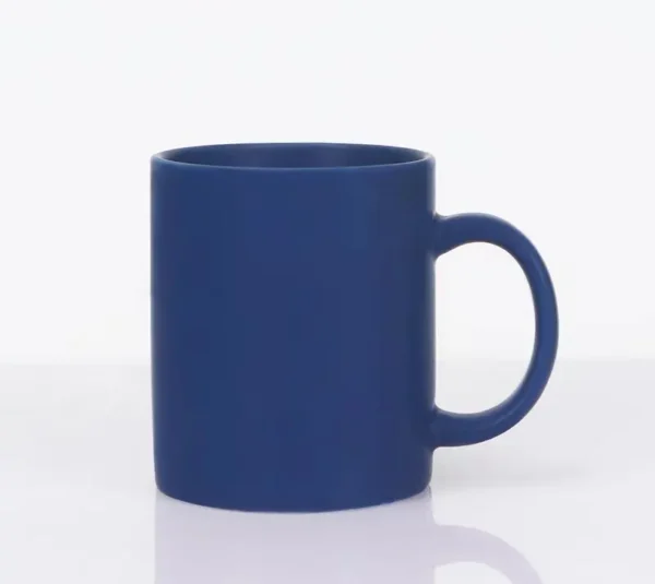 Customized barrel-shaped matte black ceramic coffee mugs made of ceramic for cafes. - Image 7