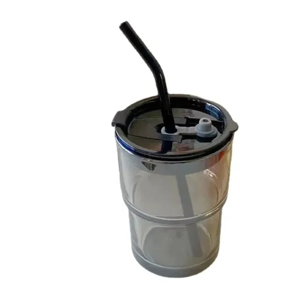 Popular Mini Fresh Bamboo Cups with Covers, Dual Use, Eco-Friendly Glass Straw Water Coffee Mugs with High Thermal Insulation - Image 6