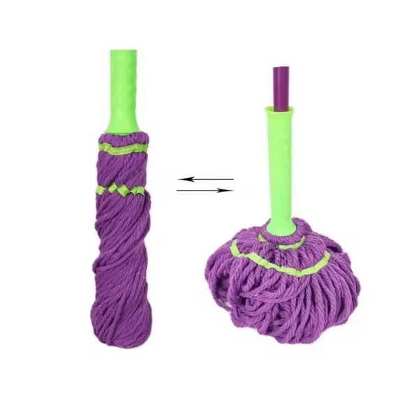 Amazing 360° Fun Sweeping Rotary Twist Water Telescopic Mop for Cleaning Both Wet And Dry Floors - Image 6