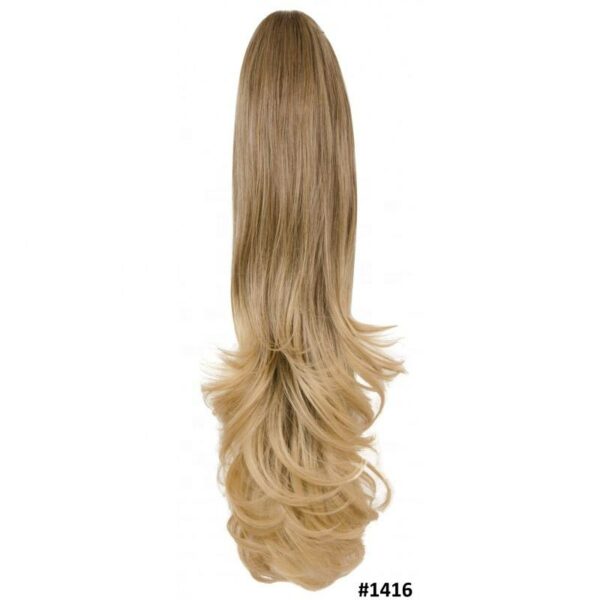 Razer hair ponytails at wholesale prices: blonde, long, silky synthetic hair - Image 7