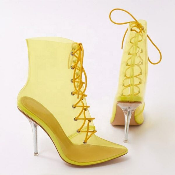 Women's hot translucent material, stylish jelly shoes - Image 8