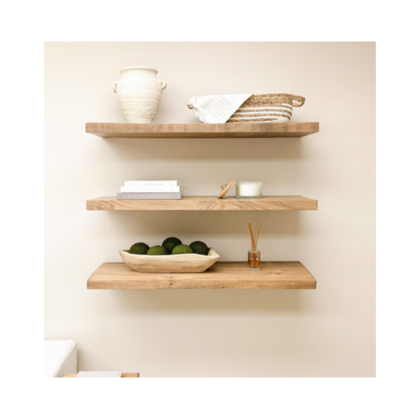 Well-liked Storage for Home Decor Sleek Wooden Kitchen Organizers Wooden Shelves Mounted on Wall Wooden Shelves That Float - Image 2