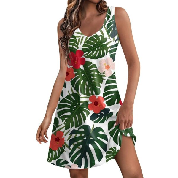 Demand for Elegant Loose Maxi Dresses for Women Women's Plus Size Swing Dresses in Casual Beach Wear 