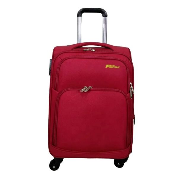 Travel Trolley Bag Sturdy Suitcase Luggage Polyester Fabric Premium Nylon for Ladies