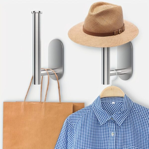 Contemporary Metal Hat Hanger Rack for Wall Baseball Hat Organizer