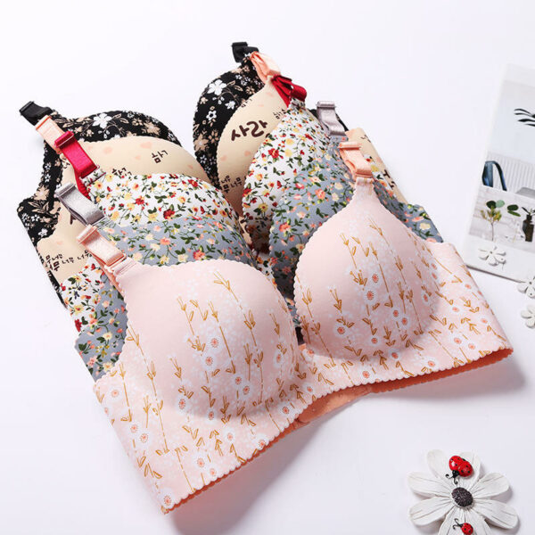 The Cutest Half-Cup Seamless Bra Without Underwire and Panty Sets for Women's Lingerie at the Lowest Price - Image 3