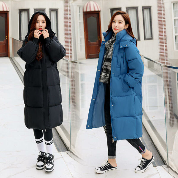 Winter Women's Long Plus Size Breathable Warm Windproof Skin-Friendly Down Coats of the Highest Quality