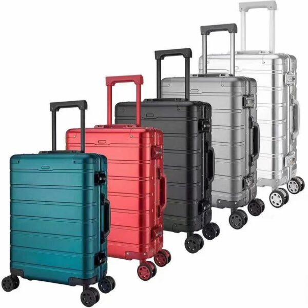 Personalized Aluminum Bags Travel bag in a different color Superior Aluminum Trolley